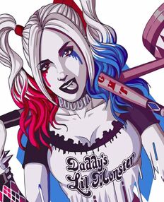 Розпис по номерах 40х50 DY286 Арт Харлі Квін "Strateg"