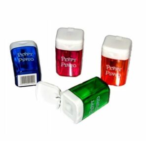 чинка з контейнером одинарна Peppy Pinto B129