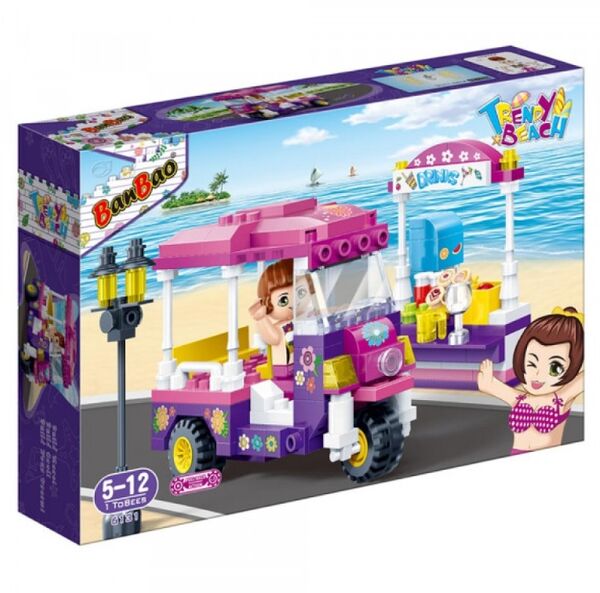 конструктор модний пляж трицикл 165 елементів Banbao 6131 Ціна (цена) 362.00грн. | придбати  купити (купить) конструктор модний пляж трицикл 165 елементів Banbao 6131 доставка по Украине, купить книгу, детские игрушки, компакт диски 0