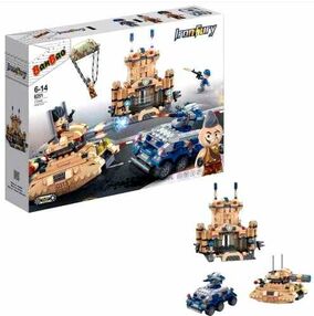 Конструктор Banbao Армія 3в1 Танковий бій-2 515 деталей  6251