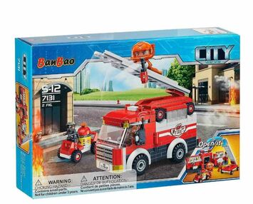 Конструктор 7131 Banbao БанБао CITY Пожежний автомобіль 229 дет