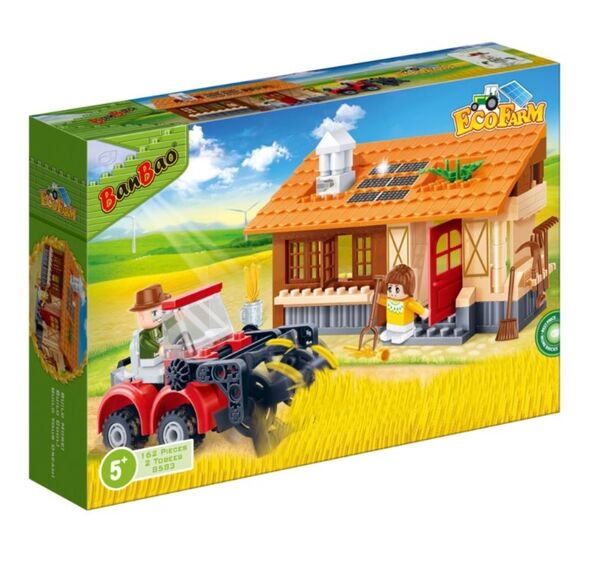 конструктор екоферма пшеничне поле 162 елемента Banbao 8583 Ціна (цена) 361.40грн. | придбати  купити (купить) конструктор екоферма пшеничне поле 162 елемента Banbao 8583 доставка по Украине, купить книгу, детские игрушки, компакт диски 0