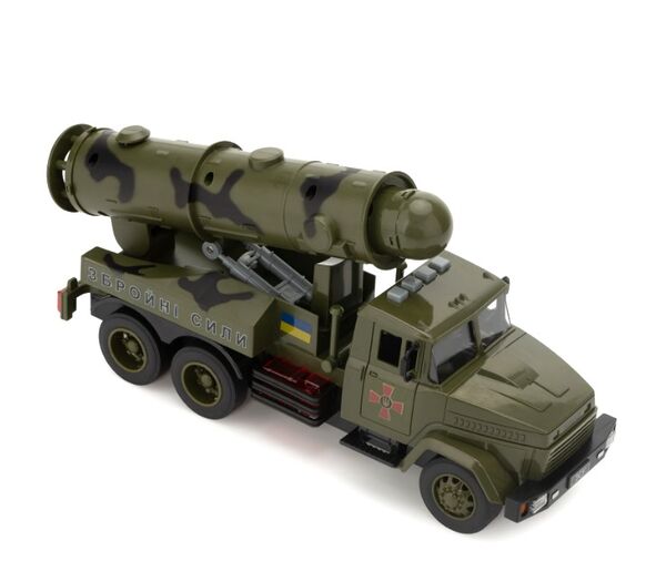 Військова техніка Автопром КРАЗ на батарейках KR-2202-02 Ціна (цена) 409.70грн. | придбати  купити (купить) Військова техніка Автопром КРАЗ на батарейках KR-2202-02 доставка по Украине, купить книгу, детские игрушки, компакт диски 1