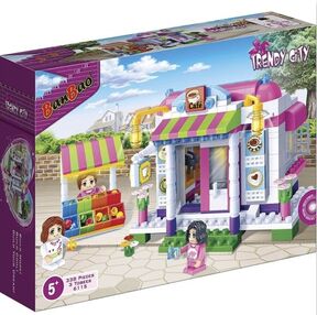 конструктор модне місто кафе 338 елемента Banbao 6115