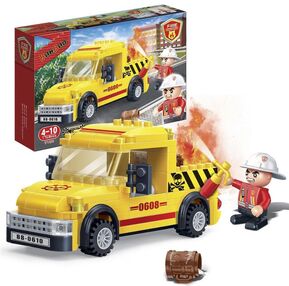 конструктор пожежники пожежне авто 105 елементів Banbao 7108
