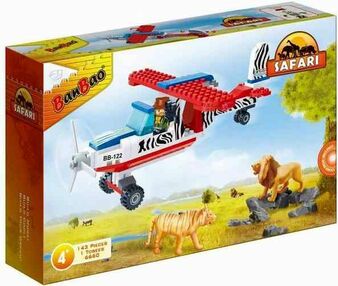 Конструктор Banbao Сафарі Літак 146 деталей 6660