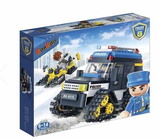 конструктор banbao поліція снігохід 315 елементів 7007