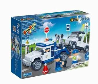 Конструктор 8345 Banbao Поліція Поліцейський евакуатор 245дет