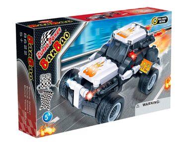 конструктор потужна сила драгстер 128 елементів Banbao 8622