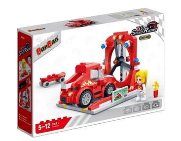 конструктор швидкісні гонки лабораторія випробувань 231 елемент Banbao 8631