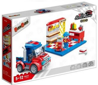 конструктор швидкісні гонки ремонт автомобіля 234 елемента Banbao 8635
