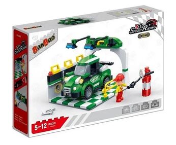 конструктор швидкісні гонки зона накачування шин 217 елементів Banbao 8638