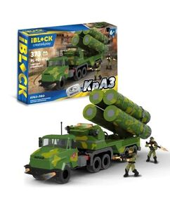 конструктор IBLOCK Армія КрАЗ ПВО 373 деталі PL-921-470