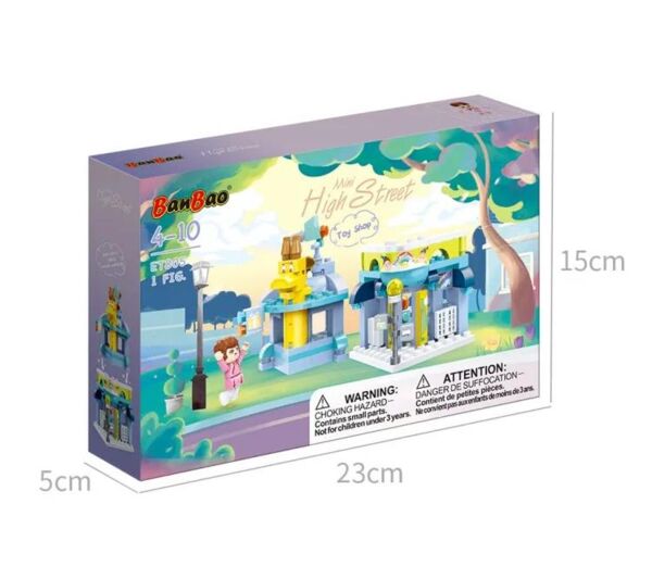 Конструктор ET805 Banbao Центральна вулиця Іграшковийй магазин 140 деталей Ціна (цена) 310.60грн. | придбати  купити (купить) Конструктор ET805 Banbao Центральна вулиця Іграшковийй магазин 140 деталей доставка по Украине, купить книгу, детские игрушки, компакт диски 1