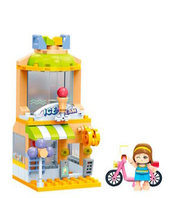 Конструктор Banbao Центральна вулиця Будиночок з морозивом 108 деталей ET807