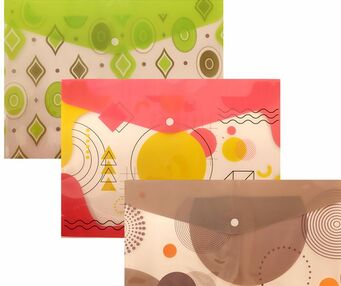 папка пластикова на кнопці формат а4 605/609/610/611/612 в асортименті