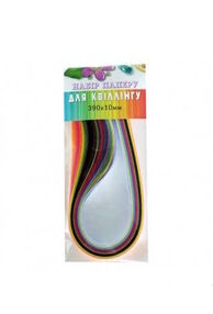 папір для квілінгу QP-390X10 24 кольори 10мм39см