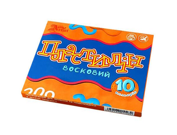 пластилін 10 кольорів восковий 200 гр зі стеком Little Artist Ціна (цена) 38.20грн. | придбати  купити (купить) пластилін 10 кольорів восковий 200 гр зі стеком Little Artist доставка по Украине, купить книгу, детские игрушки, компакт диски 0