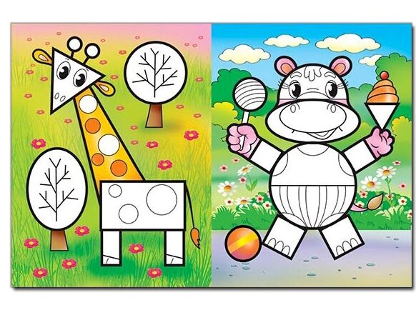 Мозаїка для малюків з наліпками Левеня Глорія Ціна (цена) 40.80грн. | придбати  купити (купить) Мозаїка для малюків з наліпками Левеня Глорія доставка по Украине, купить книгу, детские игрушки, компакт диски 1