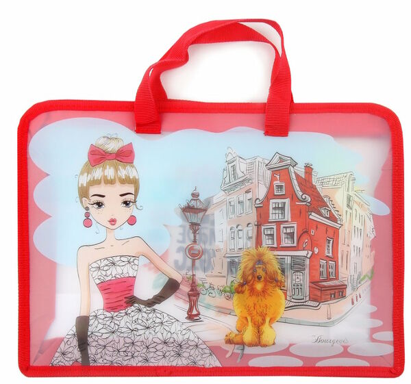 Портфель пластмасовий з тканинними ручками Р0124/0128 Bourgeois Ціна (цена) 78.10грн. | придбати  купити (купить) Портфель пластмасовий з тканинними ручками Р0124/0128 Bourgeois доставка по Украине, купить книгу, детские игрушки, компакт диски 0