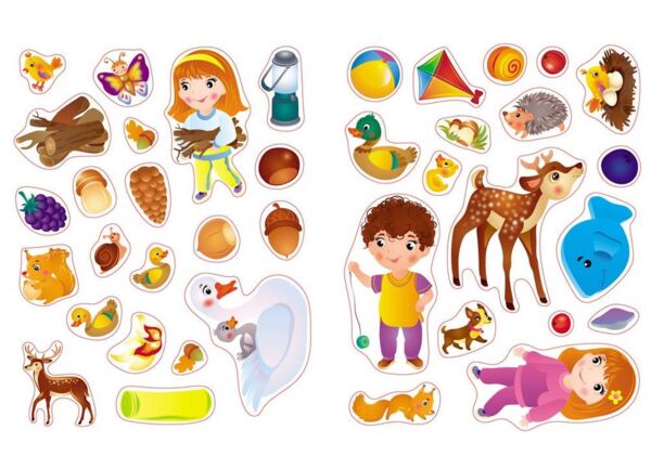 вчимо англійську з наліпками гуляємо в лісі й парку Ціна (цена) 31.20грн. | придбати  купити (купить) вчимо англійську з наліпками гуляємо в лісі й парку доставка по Украине, купить книгу, детские игрушки, компакт диски 4