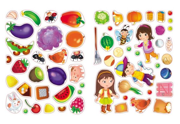 Вчимо англійську з наліпками на фермі Ціна (цена) 31.20грн. | придбати  купити (купить) Вчимо англійську з наліпками на фермі доставка по Украине, купить книгу, детские игрушки, компакт диски 4