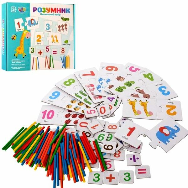 гра деревяна Розумник MD 2238 Ціна (цена) 237.80грн. | придбати  купити (купить) гра деревяна Розумник MD 2238 доставка по Украине, купить книгу, детские игрушки, компакт диски 0
