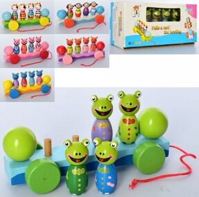 гра деревяна Каталка 6 видів MD 2306 гра деревяна Каталка 6 видів MD 2306