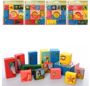 гра деревяна Містечко мікс видів MD 2316