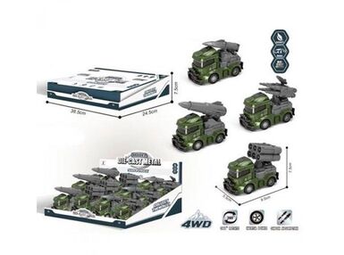 Транспорт спецслужб інерційний металевий рухомі деталі 4 види YS009