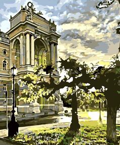 Розпис по номерах 30х40 SS-6579 Театр опери та балету "Strateg"