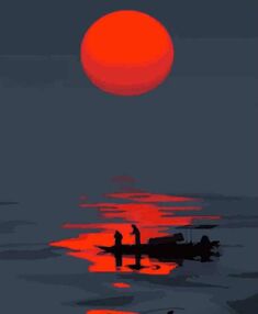 Розпис по номерах 40х50 DY375 Місячна стежка "Strateg"