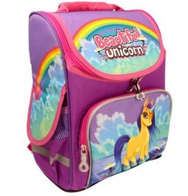 Рюкзак Leader 988899 Beautiful unicorn короб ортопед 34х26х15см Рюкзак Leader 988899 Beautiful unicorn короб ортопед 34х26х15см