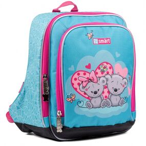 Рюкзак каркасний Smart 558022 Friends бірюзовий