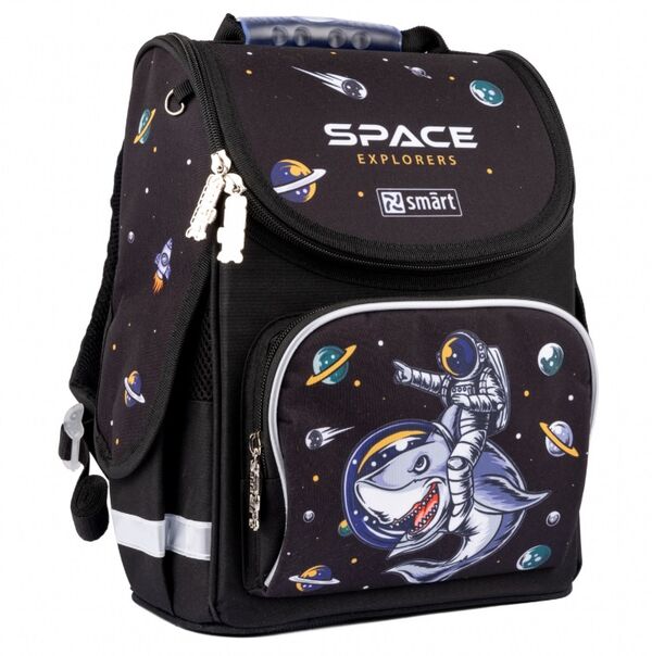 Рюкзак каркасний Smart 559005 шкільний Space Explorers Ціна (цена) 1 132.80грн. | придбати  купити (купить) Рюкзак каркасний Smart 559005 шкільний Space Explorers доставка по Украине, купить книгу, детские игрушки, компакт диски 0