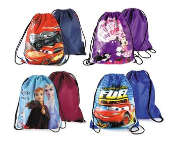 сумка для взуття з світловідбивними елементами Дісней 42х34см в асортименті