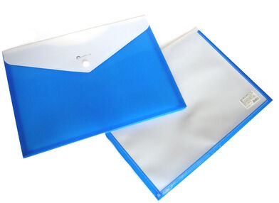 папка пластикова на кнопці непрозора формат а-4 "смуга" "OPTIMA" кольори в асортименті