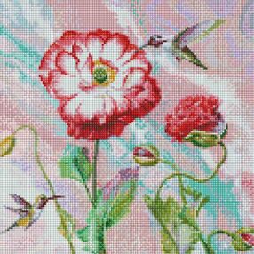 Алмазна мозаїка 40х40 АМО7459 Легкий етюд "Ідейка"