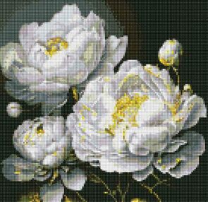 Алмазна мозаїка 40х40 АМО7609 Бездоганна краса "Ідейка"