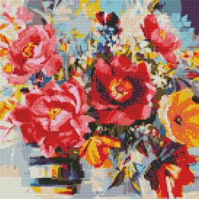 Алмазна мозаїка 40х40 АМО7635 Подарунок полів "Ідейка"