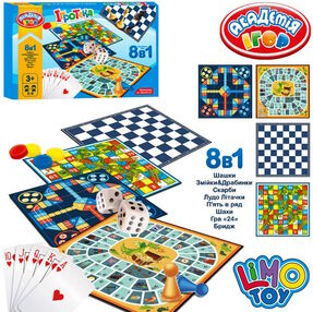 гра настільна 8 в 1 tg 004