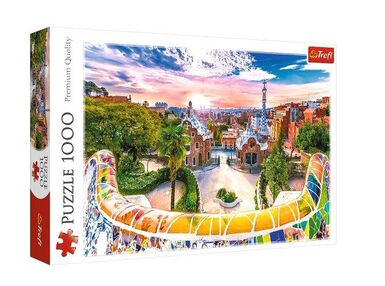 пазли 1000 елементів захід сонця над барселоною Trefl 10711 пазли 1000 елементів захід сонця над барселоною Trefl 10711