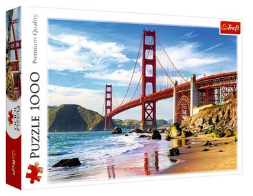 пазли 1000 елементів золоті ворота сан - франциско Trefl 10722