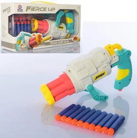 автомат м'які кулі-присоски 10 штук 2 кольори 648-57 автомат м'які кулі-присоски 10 штук 2 кольори 648-57