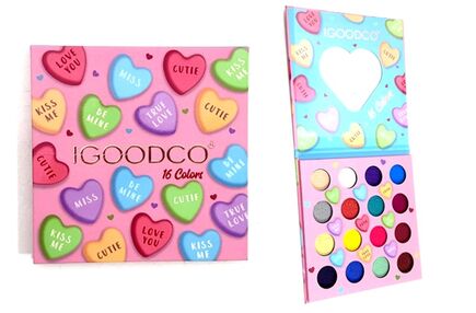 Косметика тіні 16 кольорів дзеркало IG2920