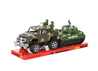 Джип інерційний танк солдатики 333