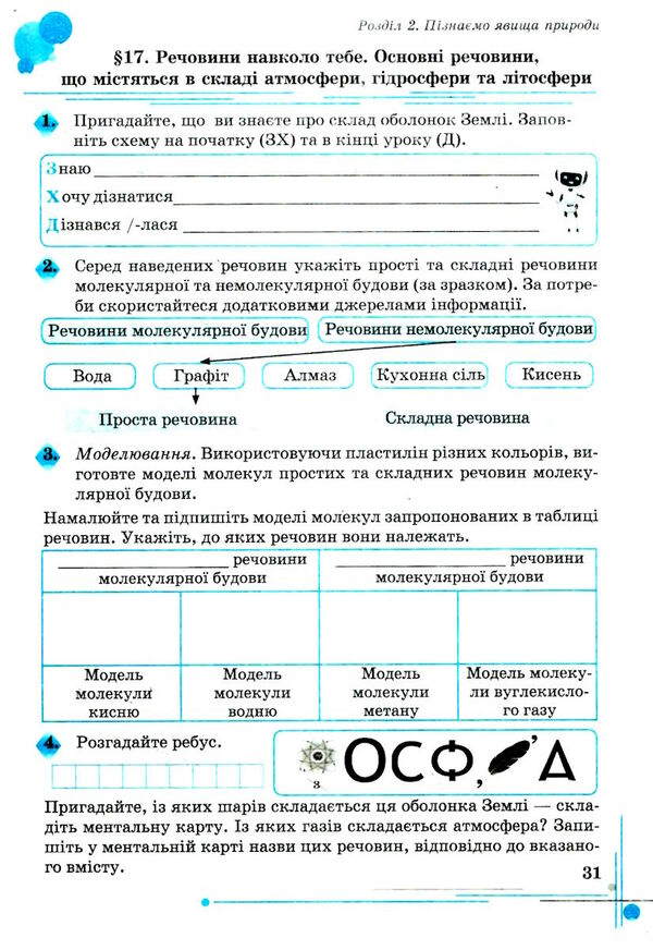 пізнаємо природу 6 клас робочий зошит Ціна (цена) 63.40грн. | придбати  купити (купить) пізнаємо природу 6 клас робочий зошит доставка по Украине, купить книгу, детские игрушки, компакт диски 3