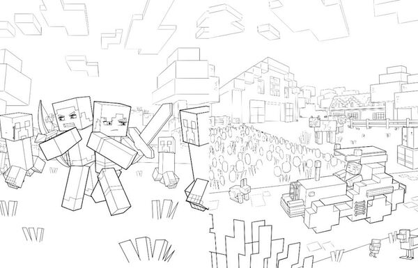 minecraft офіційна розмальовка пригод Ціна (цена) 200.00грн. | придбати  купити (купить) minecraft офіційна розмальовка пригод доставка по Украине, купить книгу, детские игрушки, компакт диски 1
