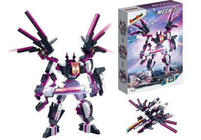 конструктор  трансформер Mech 2 вибухове лезо 279 елементів Banbao 6321
