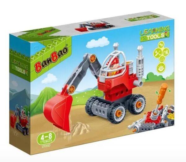 конструктор екскаватор 22 елемента Banbao 9709 Ціна (цена) 336.20грн. | придбати  купити (купить) конструктор екскаватор 22 елемента Banbao 9709 доставка по Украине, купить книгу, детские игрушки, компакт диски 0